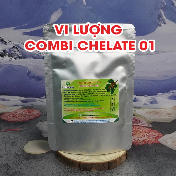 Phân bón vi lượng Combi Chelate 01 - (gói 100g)