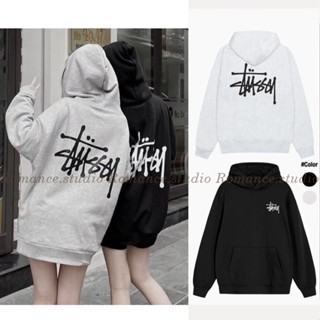 Áo Hoodie Stus.xsy Chữ TRÒN Basic Kim Tuyến Bạc Lấp Lánh Cực Đẹp Form Rộng Chất Vải Cotton Co Giãn Thoáng Mát Mềm Mịn