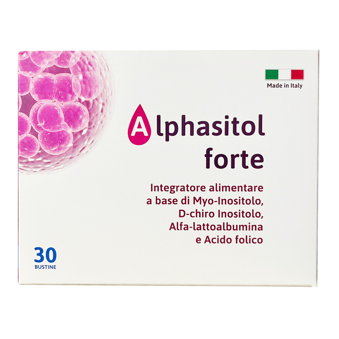 Alphasitol forte 30 gói, hỗ trợ buồng trứng đa nang, tăng khả năng thụ thai tự nhiên