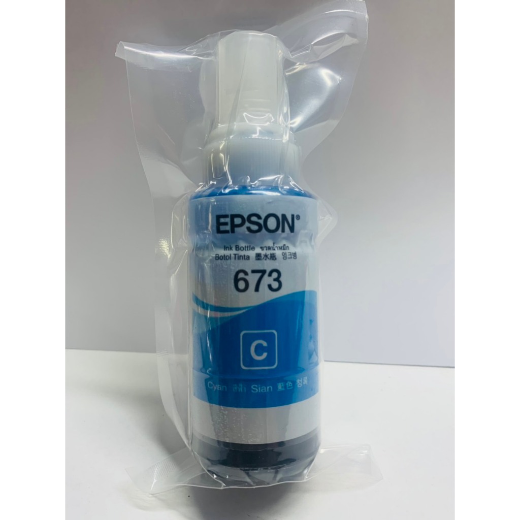 Mực in Epson T673 màu Xanh dùng cho epson l805,l1800,l850,l800...Cyal