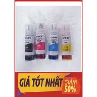 Mực máy in Epson L1210/L1250/L3210/L3250/L3110/L3150/L1110.v.v. mã 003 ecotank