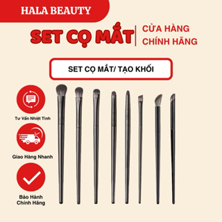 Set Cọ Trang Điểm Mắt Khối Mũi Chuyên Nghiệp