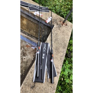  🔰 Cần Lure Đứng Orca Black Thế Hệ II - Cán Cacbon - Khoen Fuji  - có 2 size 1m98 cứng L và 2m1 cứng ML. 