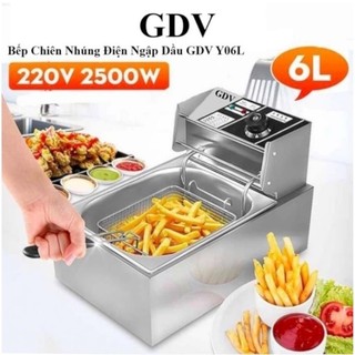 Bếp Chiên Nhúng Điện Ngập Dầu GDV Y06L (6 lít) - Hàng Chính Hãng