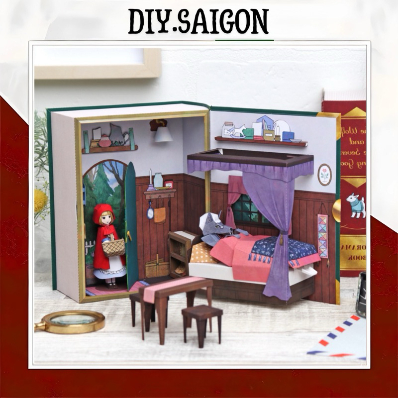 [Diorama Book] - Cô Bé Quàng Khăn Đỏ