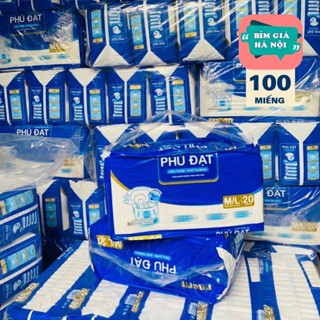 (Sỉ 100 miếng) Bỉm Phú Đạt ML10 XL10 có vách và Ko kazan siêu rẻ #bỉm phú đạt #bỉm già ánh dương #phú đạt #merzy #tã già