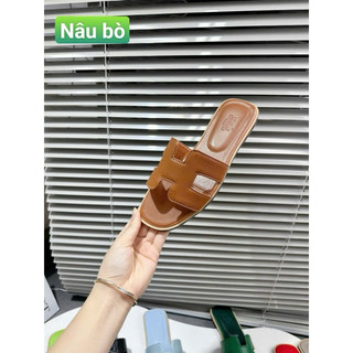 Dép lê Hm da sần no box mã 641/007