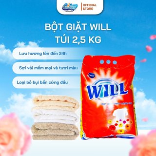 Bột giặt Will hương phấn hoa 2,5 kg