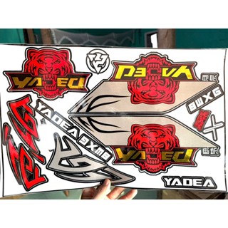 Tem hổ Chuẩn TRung Yadea ghép crom xịn đủ màu