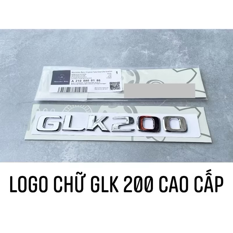 LOGO CHỮ GLK 200 XIN CAO CẤP GIÁ RẺ