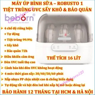  Máy úp bình sữa tiệt trùng sấy khô UVC Beborn Robusto 1 - SB01  16L   Cùng Nhà cung cấp Fatzbaby Fatz  SB02 
