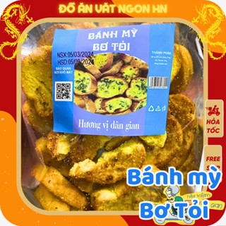 Bánh mì bơ tỏi 300g bánh mì ăn vặt hương vị dân gian đồ ăn vặt ngon hn