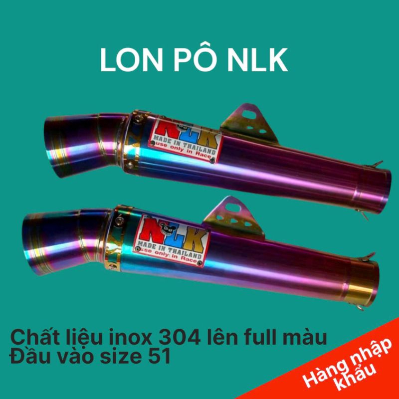Lon Pô Độ NLK full Màu (không nỉ)