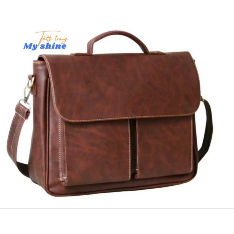 Túi xách da nam công sở thời trang sang trọng thanh lịch