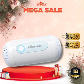 Máy khử khuẩn thực phẩm Bear SJQ- B09F5, Làm sạch rau củ, hoa quả, thịt,Loại bỏ vi khuẩn,BH 18 Tháng