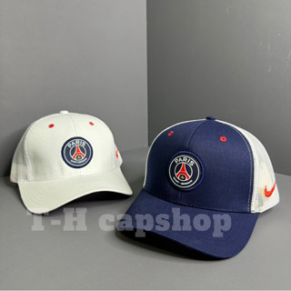 Nón kết mũ lưỡi trai thêu mạc tròn Pari phối lưới xịn thời trang hot trends nam nữ