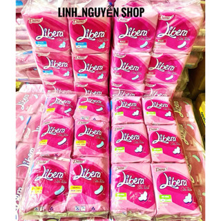 Bịch 6 Gói Băng Vệ Sinh Libera Siêu Thấm Siêu Mỏng Có Cánh/Không Cánh