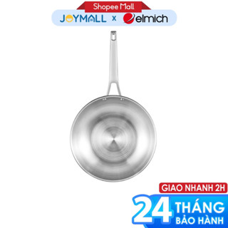 Chảo nguyên khối inox 304 Elmich Trimax EL-3846 nhiều size, Hàng chính hãng, đáy từ - JoyMall