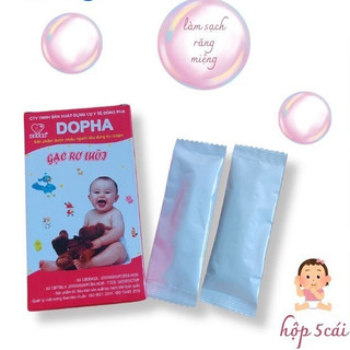 GẠC RƠ LƯỠI DOPHA - VỆ SINH RĂNG MIỆNG CHO BÉ