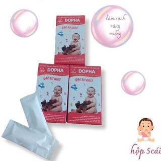 GẠC RƠ LƯỠI DOPHA - VỆ SINH RĂNG MIỆNG CHO BÉ