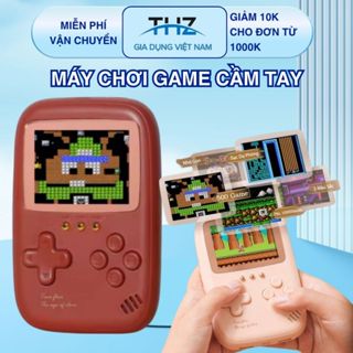 Máy Chơi Game Mini Cầm Tay Chứa 500 Trò Chơi Cổ Điển Kèm Sạc Dự Phòng Dung Lượng 10000mAh Tiện Dụng