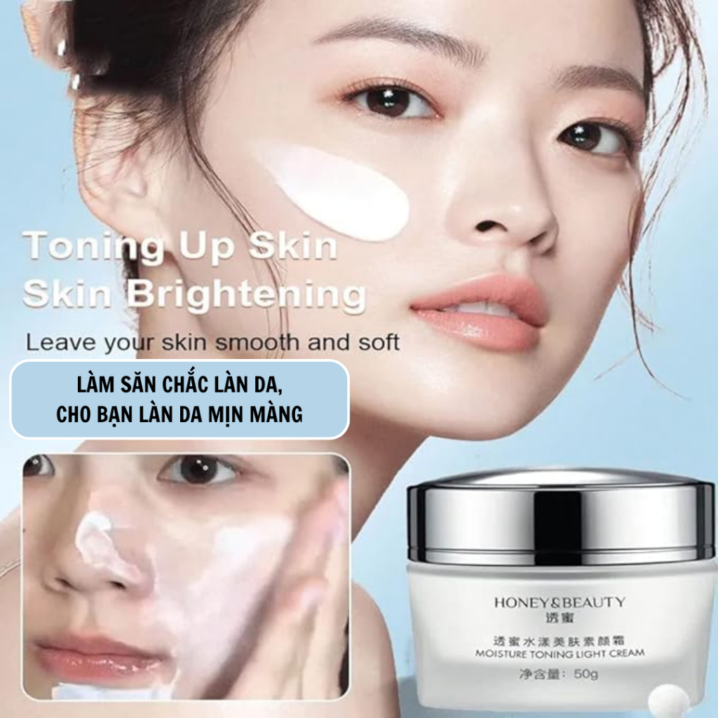 Kem che khuyết điểm HONEY BEAUTY - Kem đa năng che khuyết điểm, dưỡng trắng, xóa nếp nhăn, cải thiện tàn nhang - QUINN