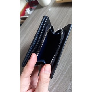 (HÀNG SẴN) Ví COACH GẬP SNAP (ĐEN)