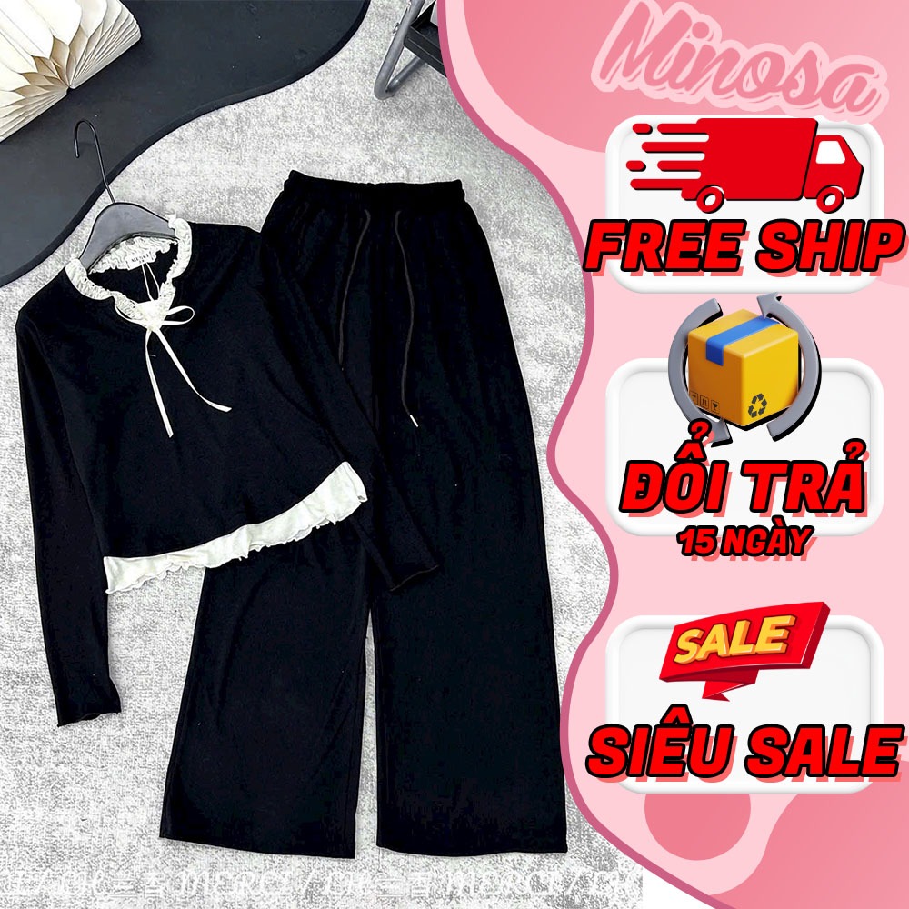 Set Đồ Nữ , Set Đồ Nữ Chất Vải Thun Tăm L1 Cao Cấp , Mã J1