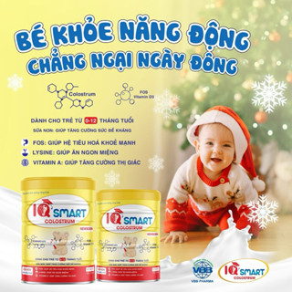 SỮA IQ SMART COLOTRUM 0-12 THÁNG /900g/ DATE TH3/2026