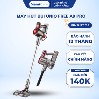  Máy hút bụi cầm tay không dây UNIQ Free A9 Pro đa năng gia đình mini pin sạc hút giường đệm nệm sofa xe hơi 