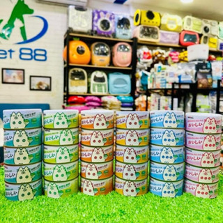  Combo 100 lon pate Neeka thơm ngon nhiều vị cho Chó và Mèo mọi lứa tuổi 85g  mix vị  