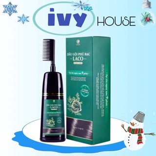Dầu Gội Phủ Bạc Laco Black Hair 200ml giúp tóc đen tự tin sau 9 phút - IVY HOUSE