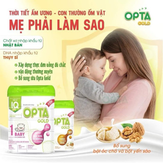 bé khoẻ mạnh, bụ bẫm với opta baby 0-12 tháng date th8/2025