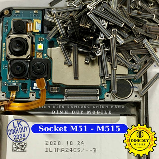 Socket 78 chân, Connect Main Samsung A21s, A30s, A31, A51, M51, A70, A71, A80, Note10 Lite, S20FE,..