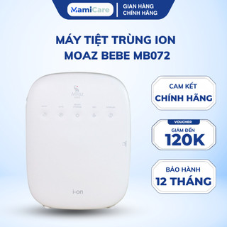 Máy tiệt trùng uvc ion moaz bebe mb072 bảo hành chính hãng 12 tháng