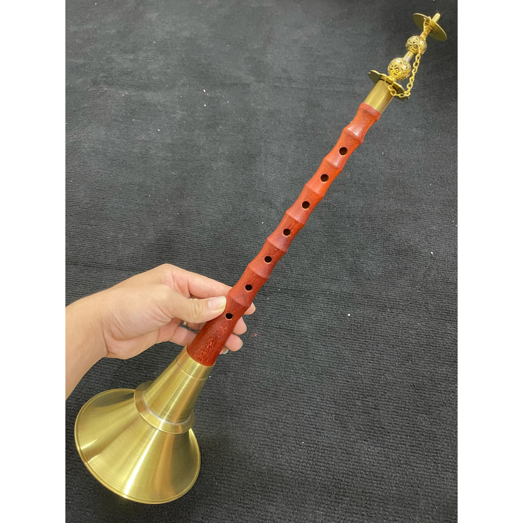 Kèn đám ma đám hiếu gỗ gụ đỏ