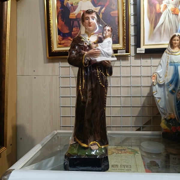 Tượng Thánh Anton 40cm Composite