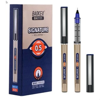 Bút Ký Bút Nước Gel Baoke BK111 Ngòi 0.5mm – Mực Không Phai – Viết Êm Sang Trọng – Văn Phòng Phẩm KOB 