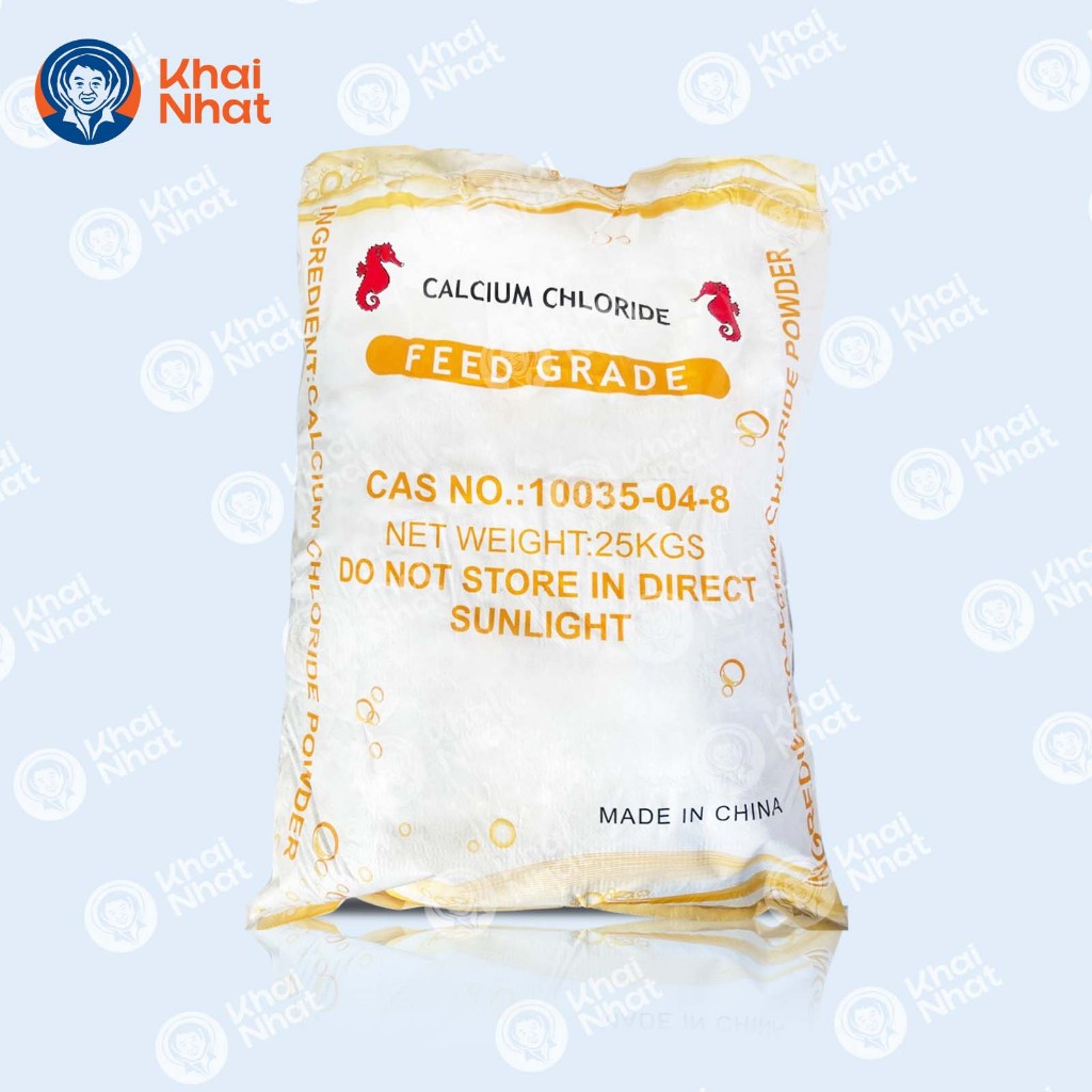 Khoáng Canxi Clorua (CaCl2 bột) - Calcium Chloride (25kg/bao) cung cấp canxi cho vật nuôi, cây trồng