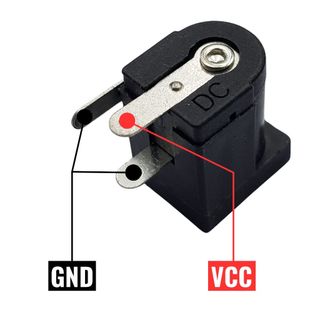 Combo 5 Jack nguồn DC Đực | Cái 5.5x2.1mm