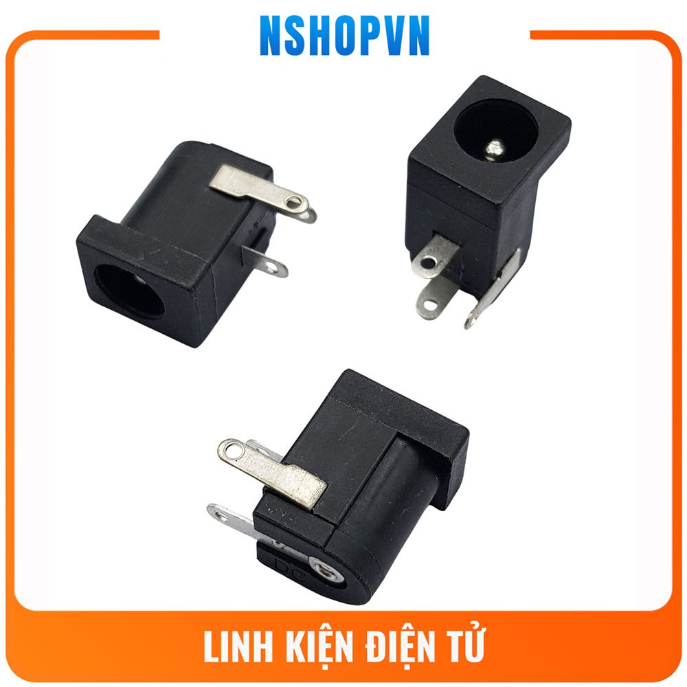Combo 5 Jack nguồn DC Đực | Cái 5.5x2.1mm