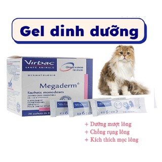 Gel dưỡng da, lông chó mèo Megaderm
