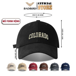 Mũ Lưỡi Trai FORM RỘNG Colorado Thương hiệu BADBIRD - Tự hào thương hiệu Việt Nam
