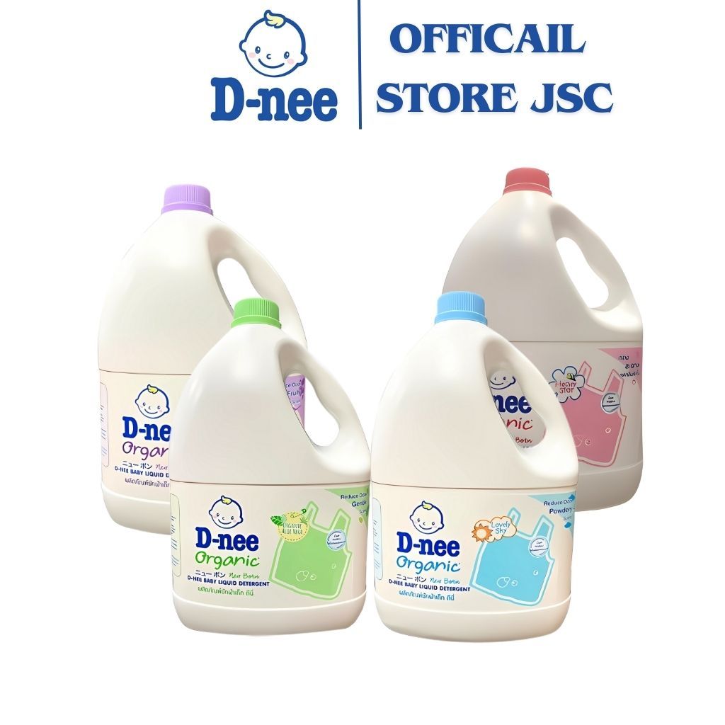 (CHÍNH HÃNG) Nước Giặt Dnee 3000ml Thơm Dịu An Toàn Cho Bé  .. .. . 