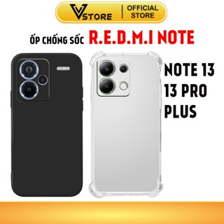  ốp lưng redmi note 13 pro plus   note 13 13R 4g 5g dẻo trong suốt silicon cao cấp chống sốc bảo vệ cam đt 