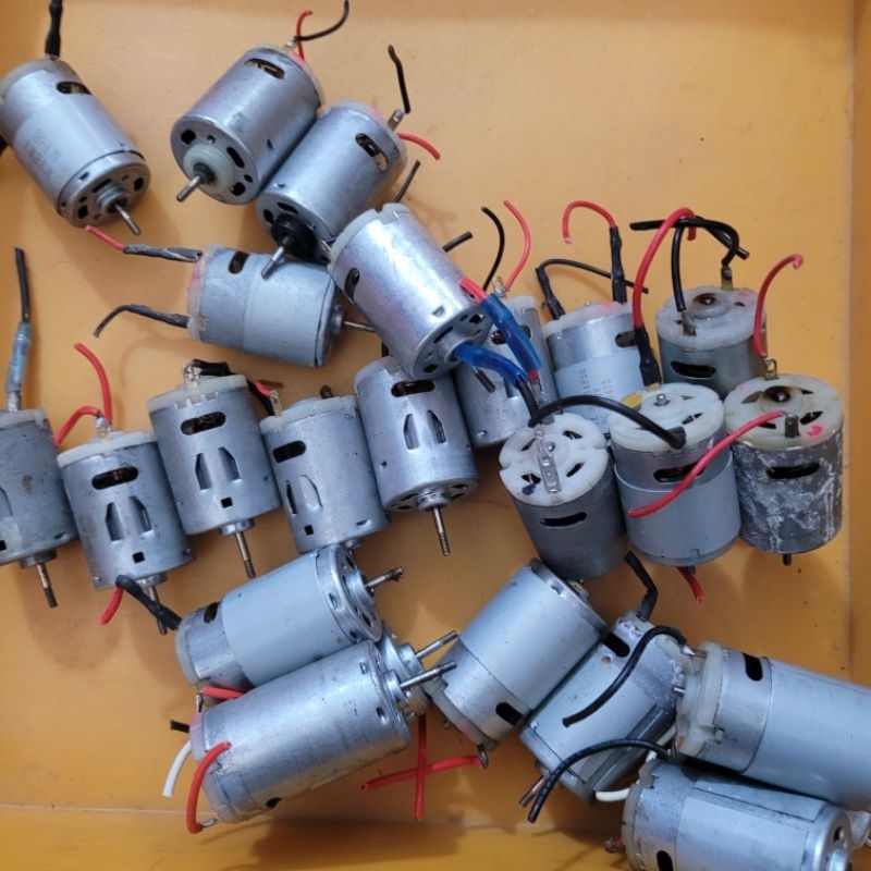 motor rs380 và rs390 dùng pin 18650 siêu khỏe sản phẩm tháo từ máy xay sinh tố cầm tay