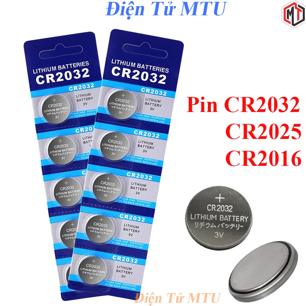 Pin CMOS CR927 CR1616 CR1220 CR1225 CR1620 CR1632 CR2016 CR2025 CR2032 CR2450 - Lithium 3V - Hàng Tố