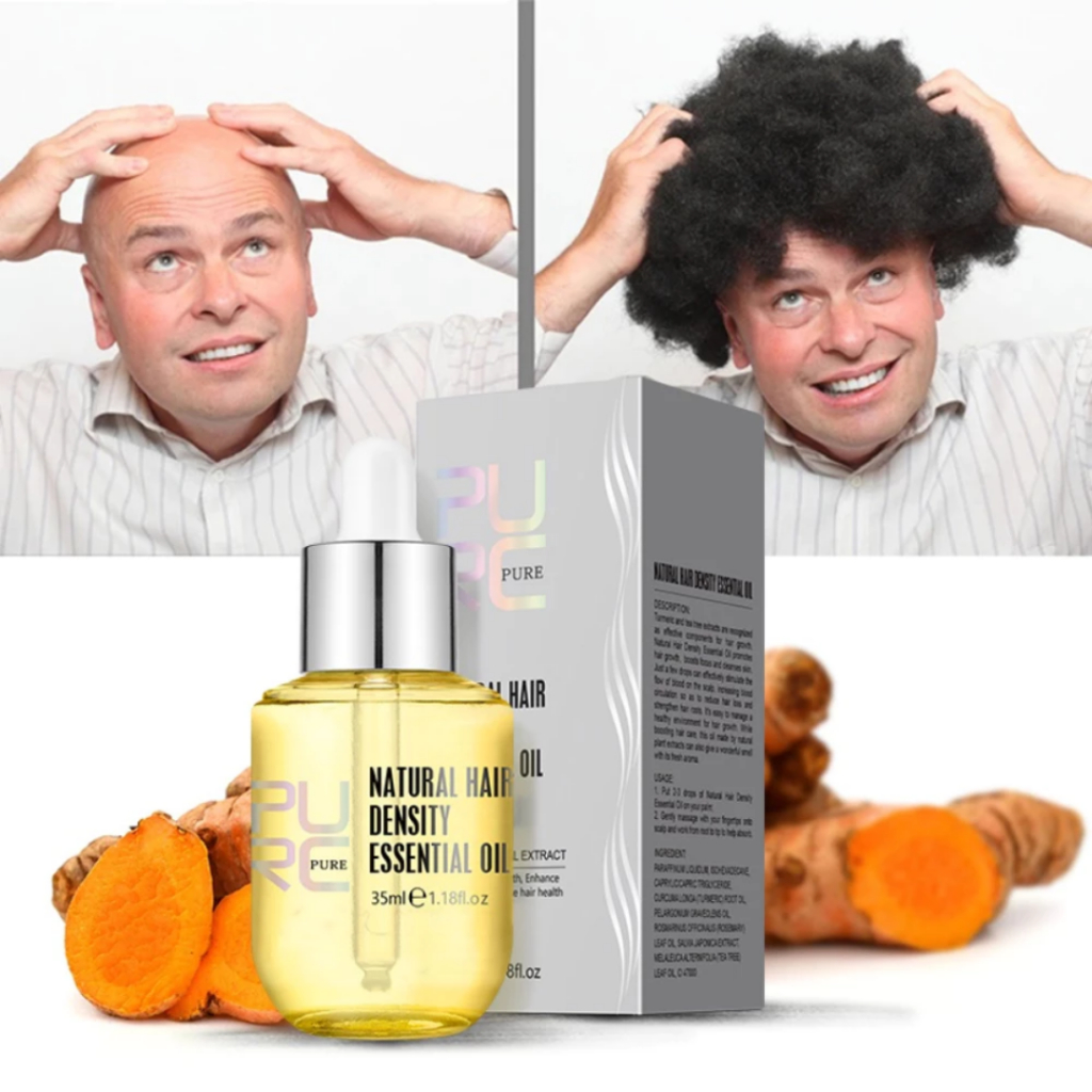 Tinh chất tăng sinh mầm tóc giúp mọc tóc nhanh PURC - serum hỗ trợ mọc tóc, giúp tóc mọc nhanh và dày hơn - QUINN BEAUTY