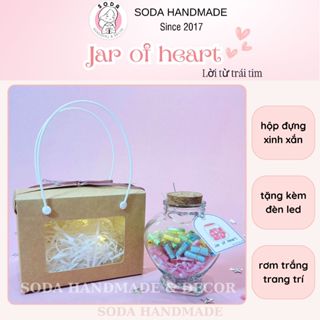 Lọ lời nhắn yêu thương/ Lọ chữa lành Jar of Heart
