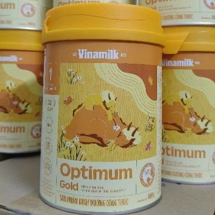 Sữa bột Vinamilk Optimum Gold số 1 400g( Mẫu Mới)
